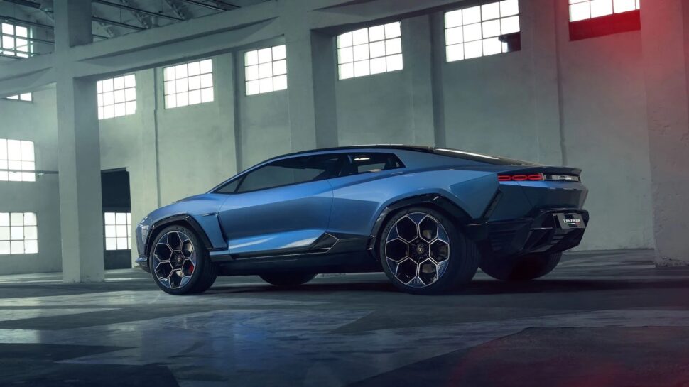 Lamborghini Lanzador is heet en een schok op je beeldscherm