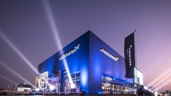 McLaren opent grootste showroom tot nu toe