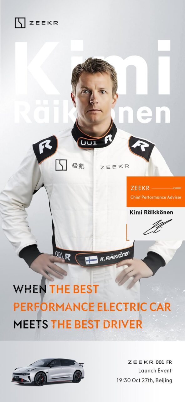 Kimi Räikkönen zeekr