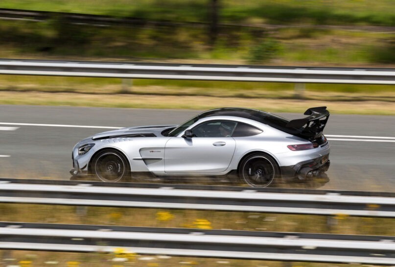 Mercedes AMG GT Black Series gespot
