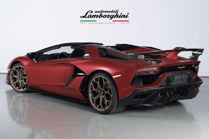 Lamborghini Aventador SVJ met een hoge kilometerstand