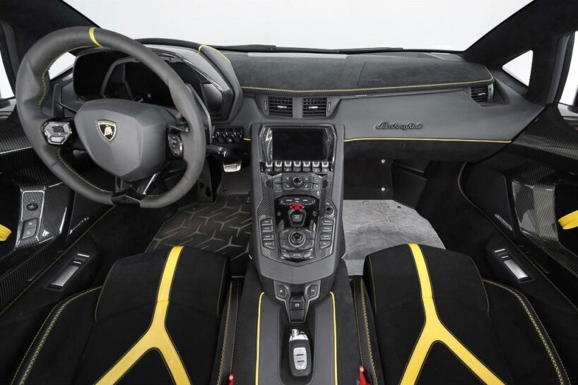 Lamborghini Aventador SVJ met een hoge kilometerstand