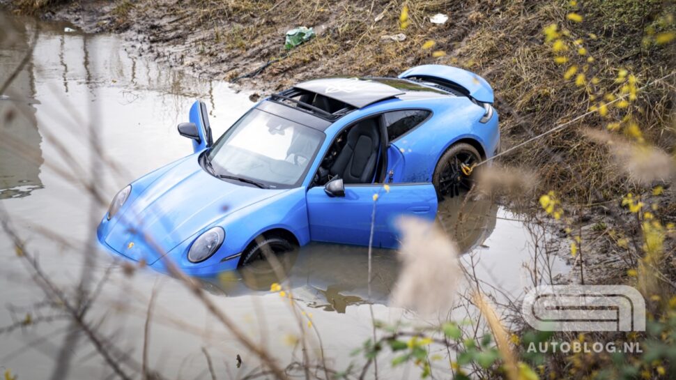 oorzaak Porsche 911 Carrera GTS crash