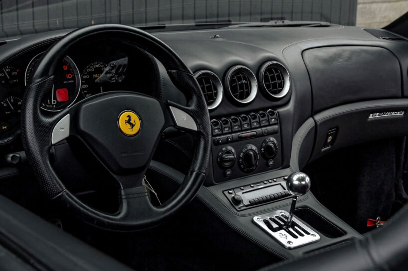 Handgeschakelde Ferrari 575M