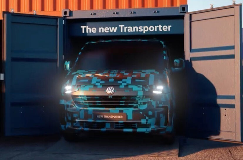 Volkswagen Transporter T7 teaser