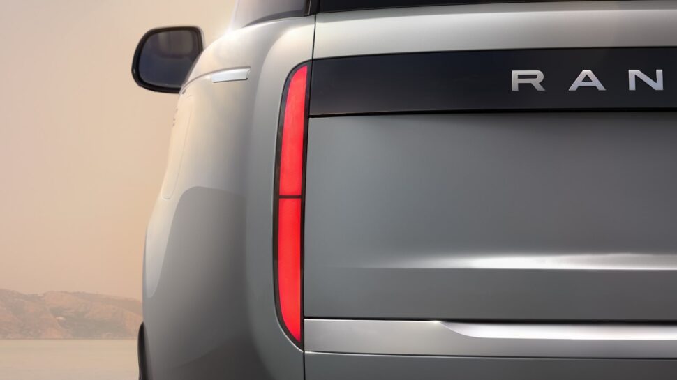 Elektrische Range Rover: eerste details en wachtlijst geopend