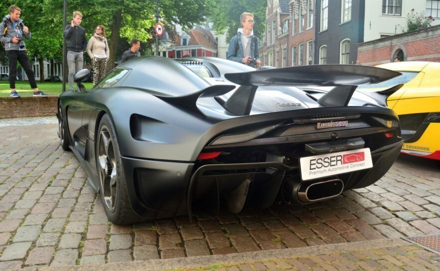 Koenigsegg gespot in Nederland