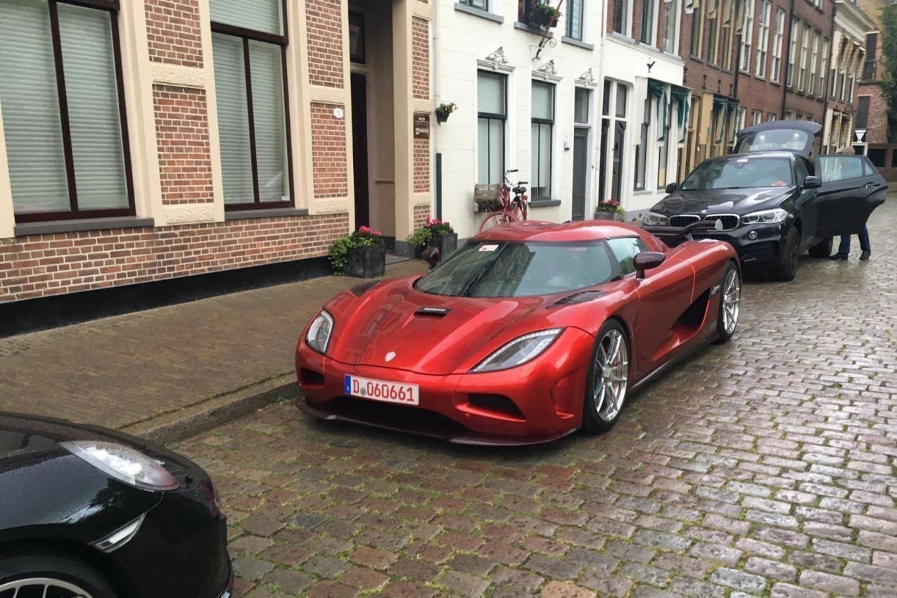 Koenigsegg gespot in Nederland