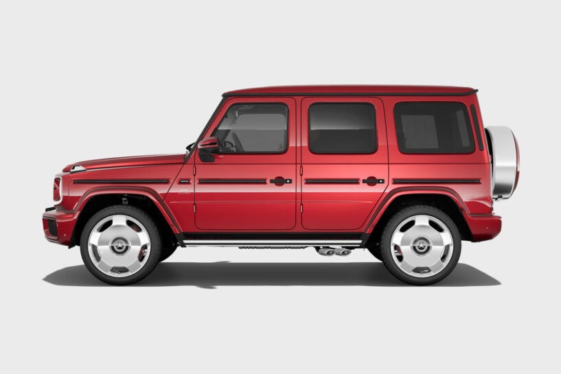 The updated G-Class has a price