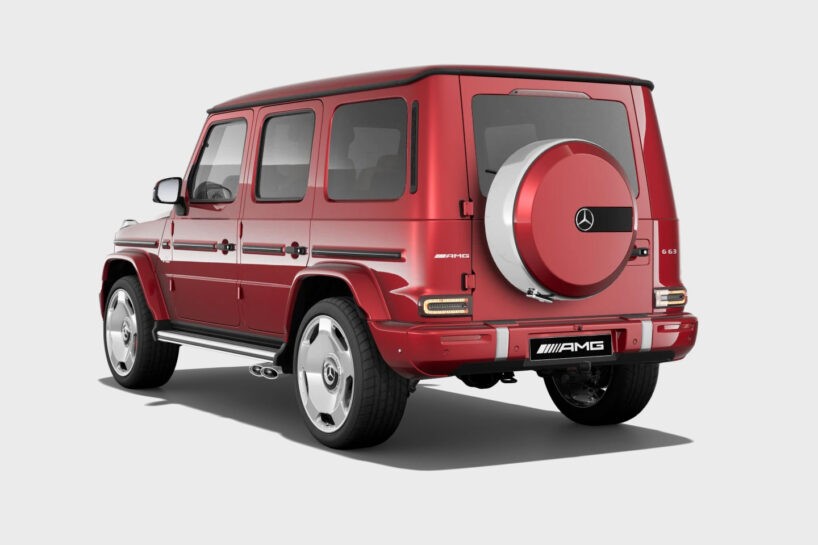 The updated G-Class has a price