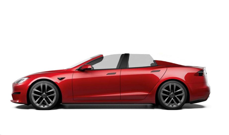 Tesla Model S Convertible hardtop