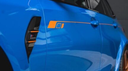 Porsche-blauw M3 Touring