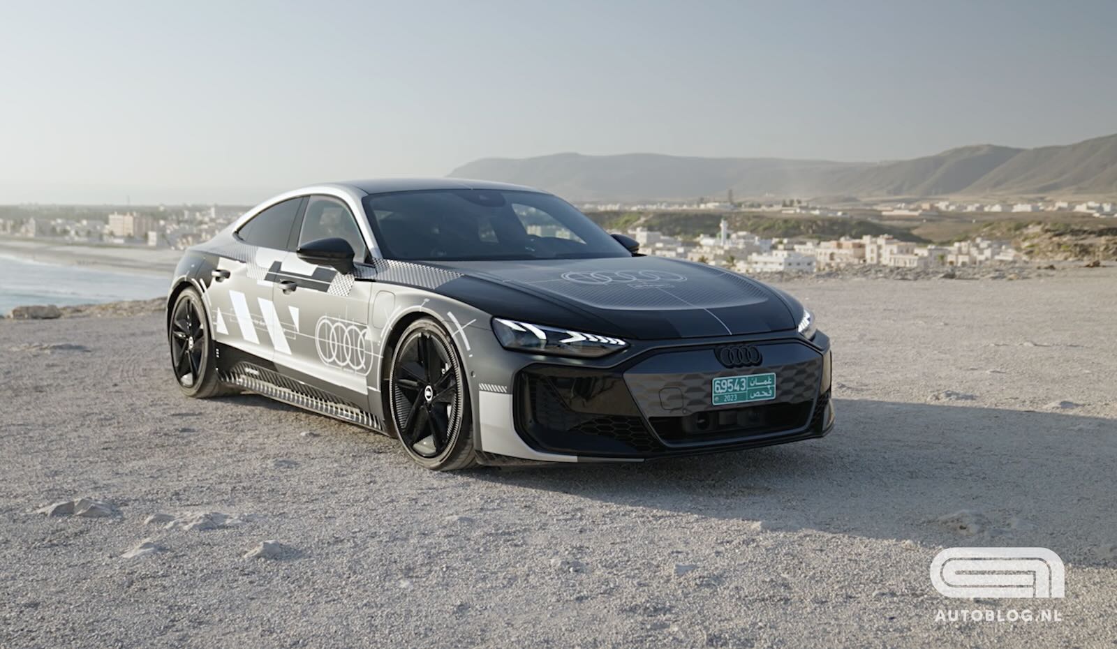 Audi e-tron GT (2024) prototype rijtest